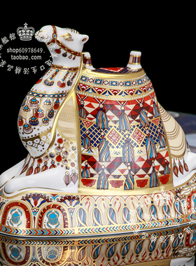 royalcrownderby骨瓷纸镇摆件