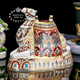 Crown Derby 1998 英国Royal 伊万里陶瓷大型纸镇摆件 灿金骆驼