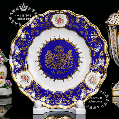 RoyalCrownDerby宮廷骨瓷盘