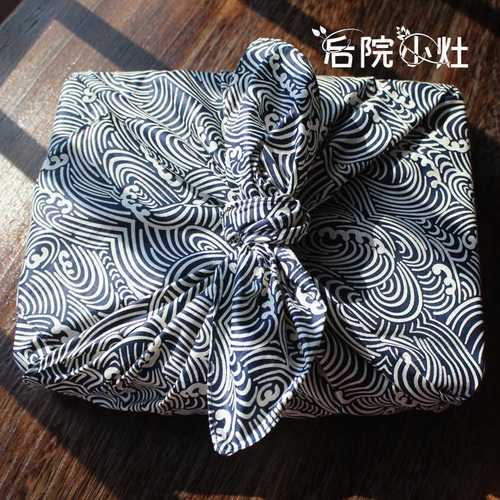 日式超大圣诞节礼盒包1米裹巾