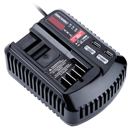 CMCB102充电器适用工匠CRAFTSMAN20V锂电池工具充电器2A带双USB