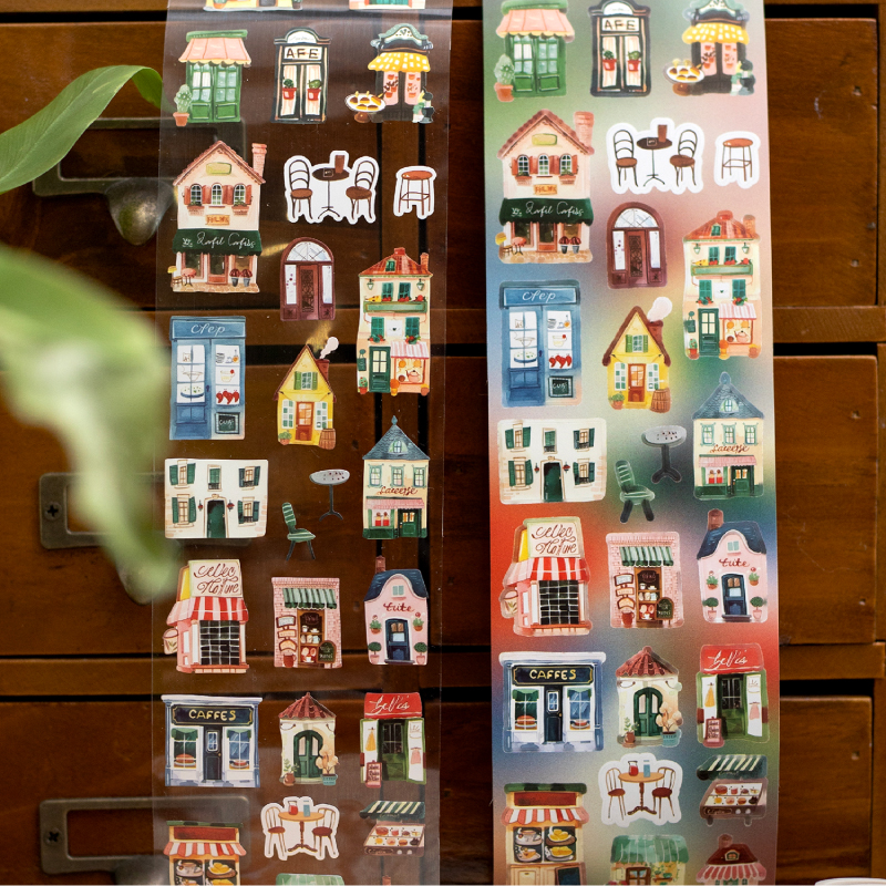 言己小小日常系列生活主题胶带