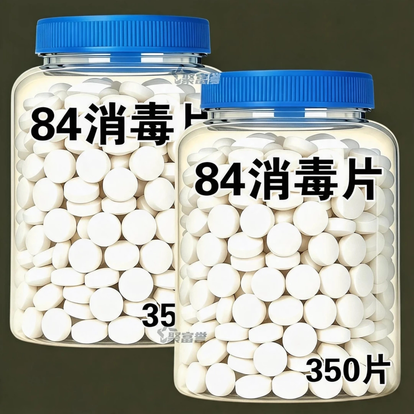 84消毒液消毒泡腾片含氯消毒片衣物漂白泳池地板宠物清洁消毒片