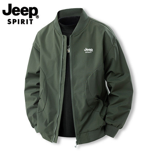 JEEPSPIRIT吉普潮牌夹克男