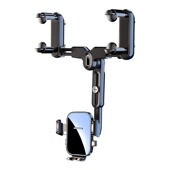 后视镜夹式 车载手机支架2024新款 车内后视镜专用导航支架