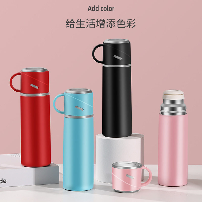 304全钢车载手柄保温杯车载杯子外贸水杯厂家直销商务大容量水壶