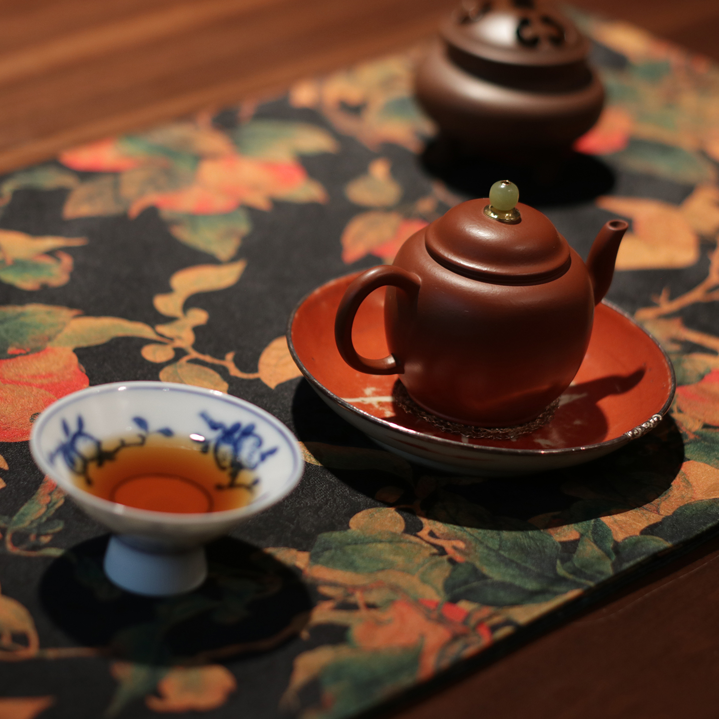 茶席垫子禅意桌面茶巾吸水茶桌