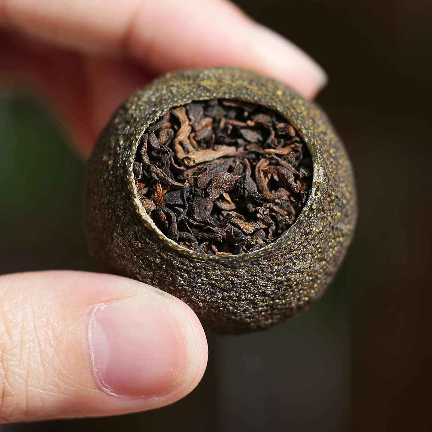 2025年头采生晒新会柑普茶