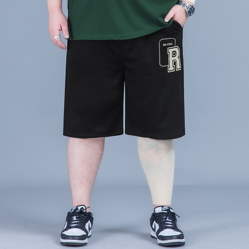 大码短裤男夏季2025新款胖子男装裤子潮牌宽松休闲男士男款运动裤