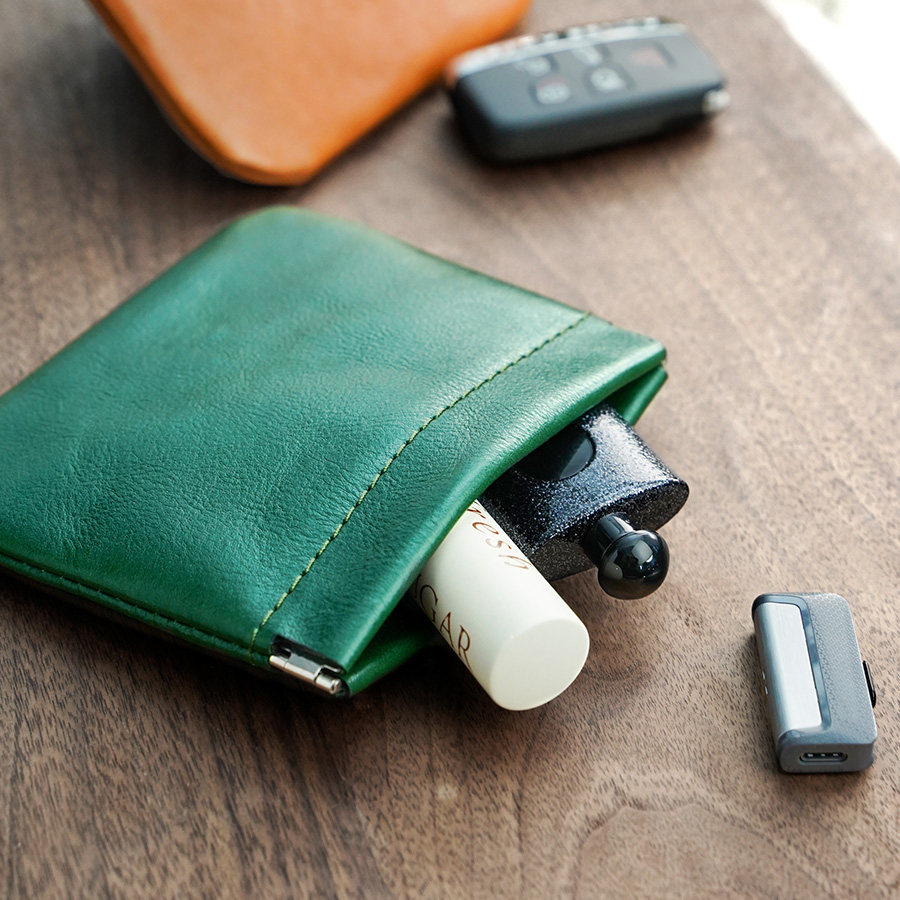 牧石手工定制随身收纳包小耳机口红钥匙化妆袋文玩弹片收纳包真皮,收纳整理,化妆包,淘宝优惠券,粉丝福利购,淘宝优惠卷