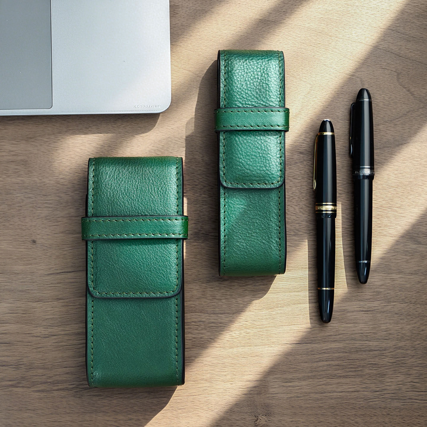 牧石手工定制笔包牛皮笔袋小众高档钢笔保护套真皮钢笔笔套高级感