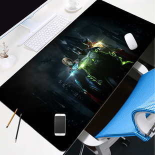 INJUSTICE不义联盟2鼠标垫猫女贝恩超级英雄动漫周边超大键盘桌垫