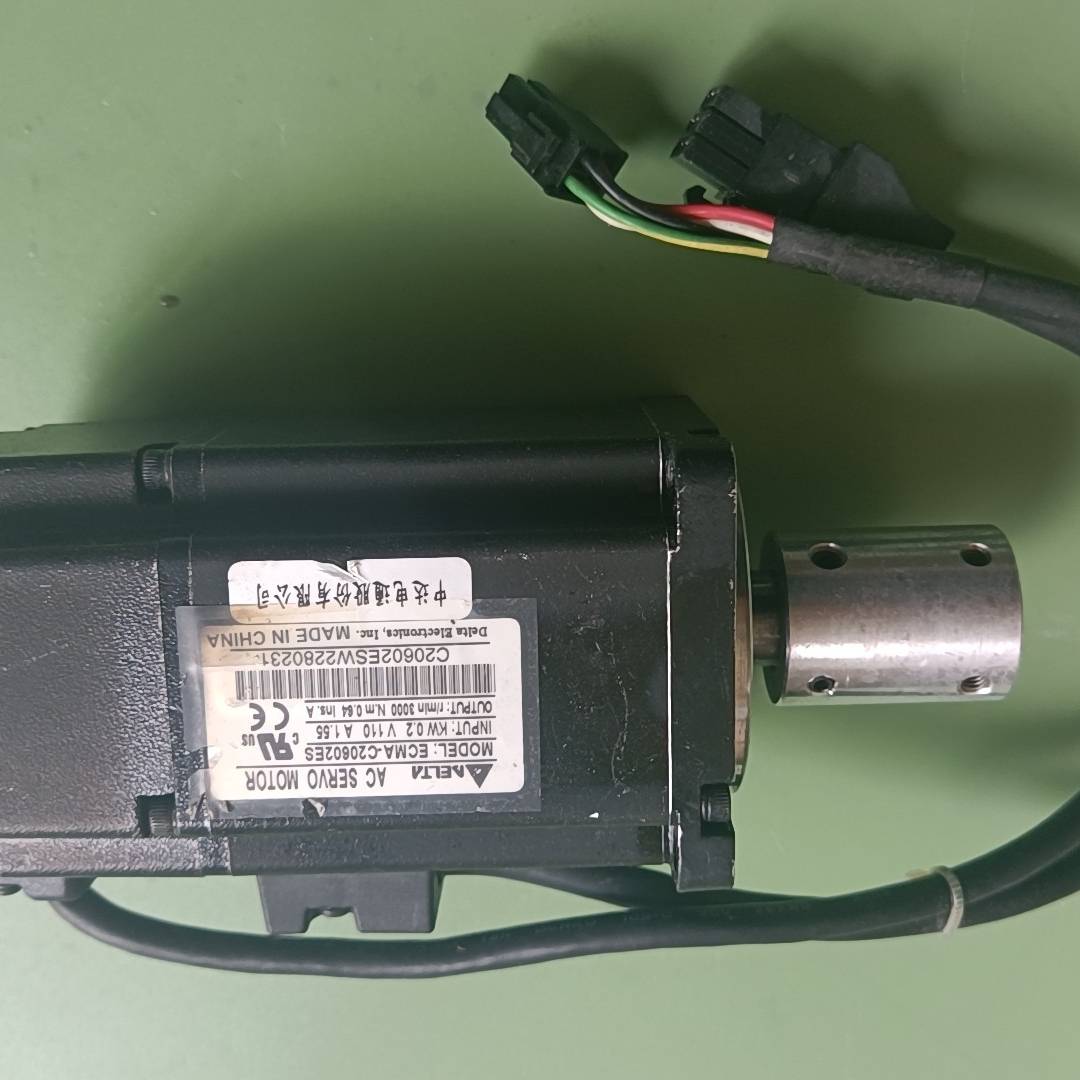 议价适用台达伺服电机ecma-c10602es,200w闲置维修