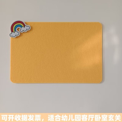 毛毡板墙贴照片墙背景板