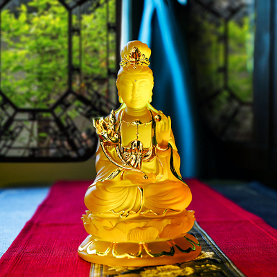 精美造像大势至佛像佛堂供奉摆件