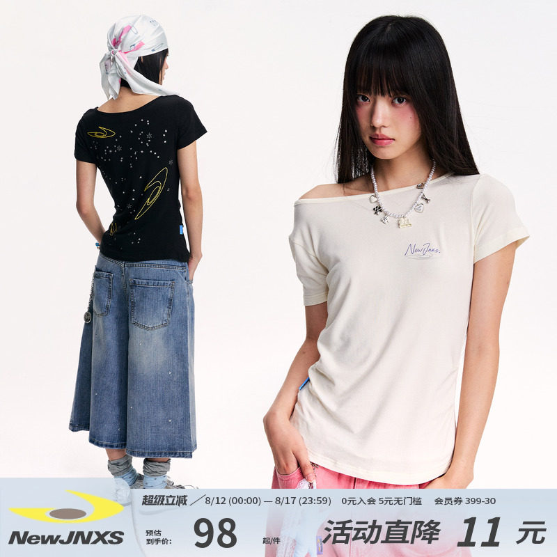 ��ɫ S ��������NewJNXS��������ӡ������T��б�������������ݶ�������Ů