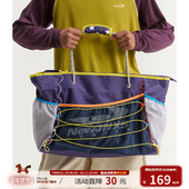 江南先生NewJNXS美式 复古轻便耐磨星星撞色托特包大容量单肩包