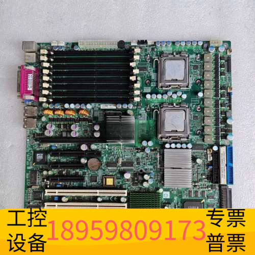 华创设备超微 X7DB8 REV 2.0双路服务器主板 LGA771