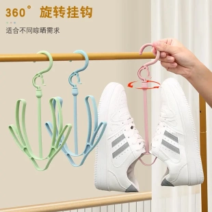 架晒鞋 子挂凉鞋 防风晾鞋 阳台晒鞋 架 架子家用晾挂鞋 钩挂鞋