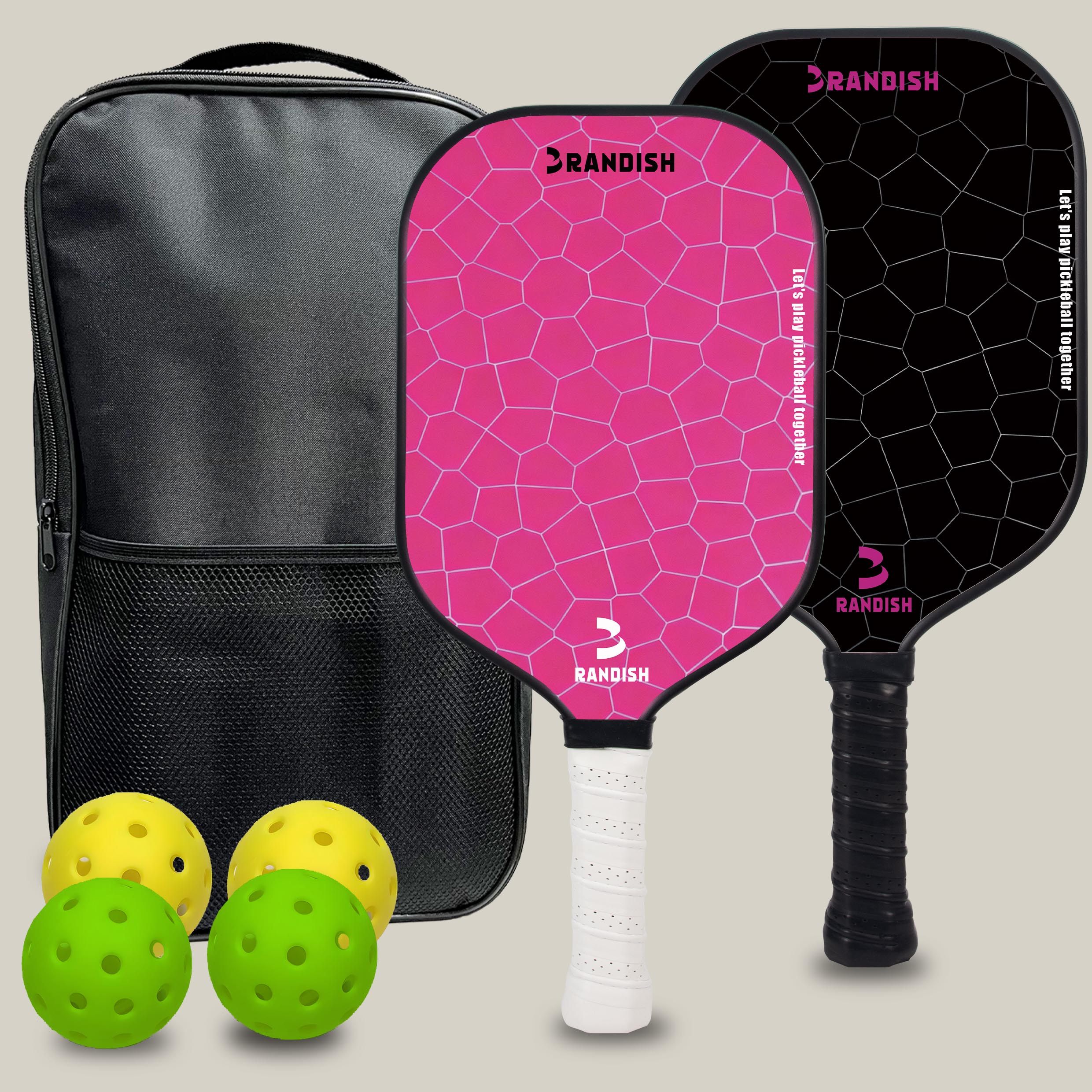 16mm核心厚度匹克球拍板玻璃纤维碳纤维初学者比赛训练运动套装,运动/瑜伽/健身/球迷用品,匹克球拍,淘宝优惠券,粉丝福利购,淘宝优惠卷