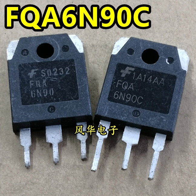 原装拆机 FQA6N90C 测试好 900V 6A MOA场效应管 TO-3P 质量保证
