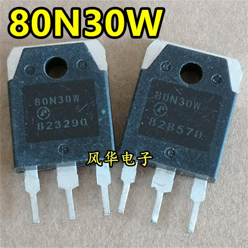 80N30W AP80N30W 原装进口拆机 80A 300V N沟道MOS场效应管 TO-3P