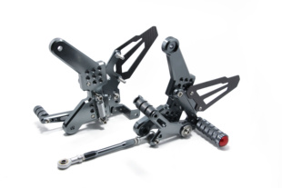 FrontTech改装春风250SR NK升高脚踏总成 压弯利器 脚蹬 多档可调