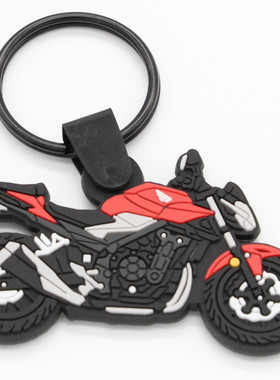 LT改装适用本田CB400F 500F摩托车个性礼品钥匙圈链 钥匙扣挂件