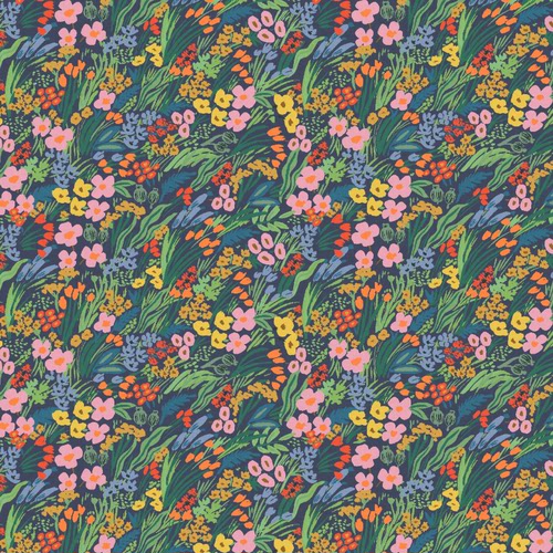 美国进口 Rifle Paper Co.Lea 牧草地 全棉布料 手工DIY 两份起拍