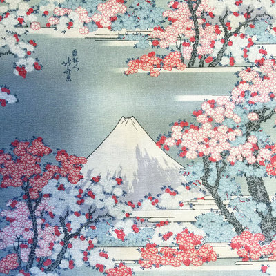 日本和风手工diy布料弹力府绸