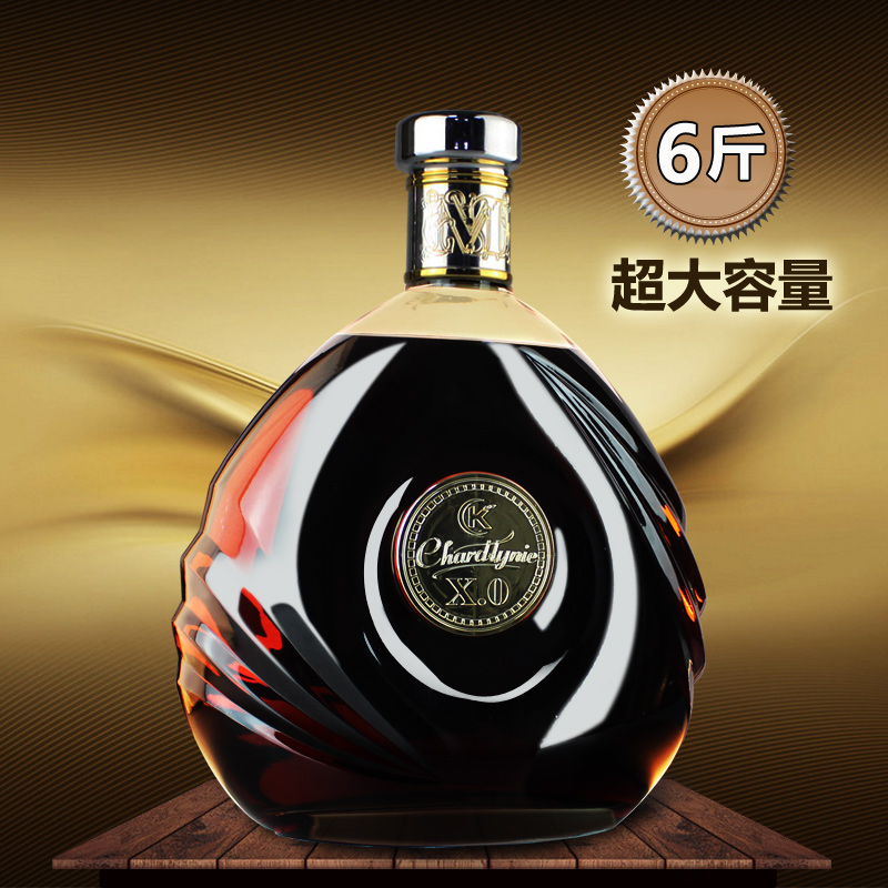 Ñó¾ÆXO°×À¼µØ3000ML´óÆ¿3L 6½ïÀñ´üºÐ×° ·¨¹ú½ø¿ÚÔ×°