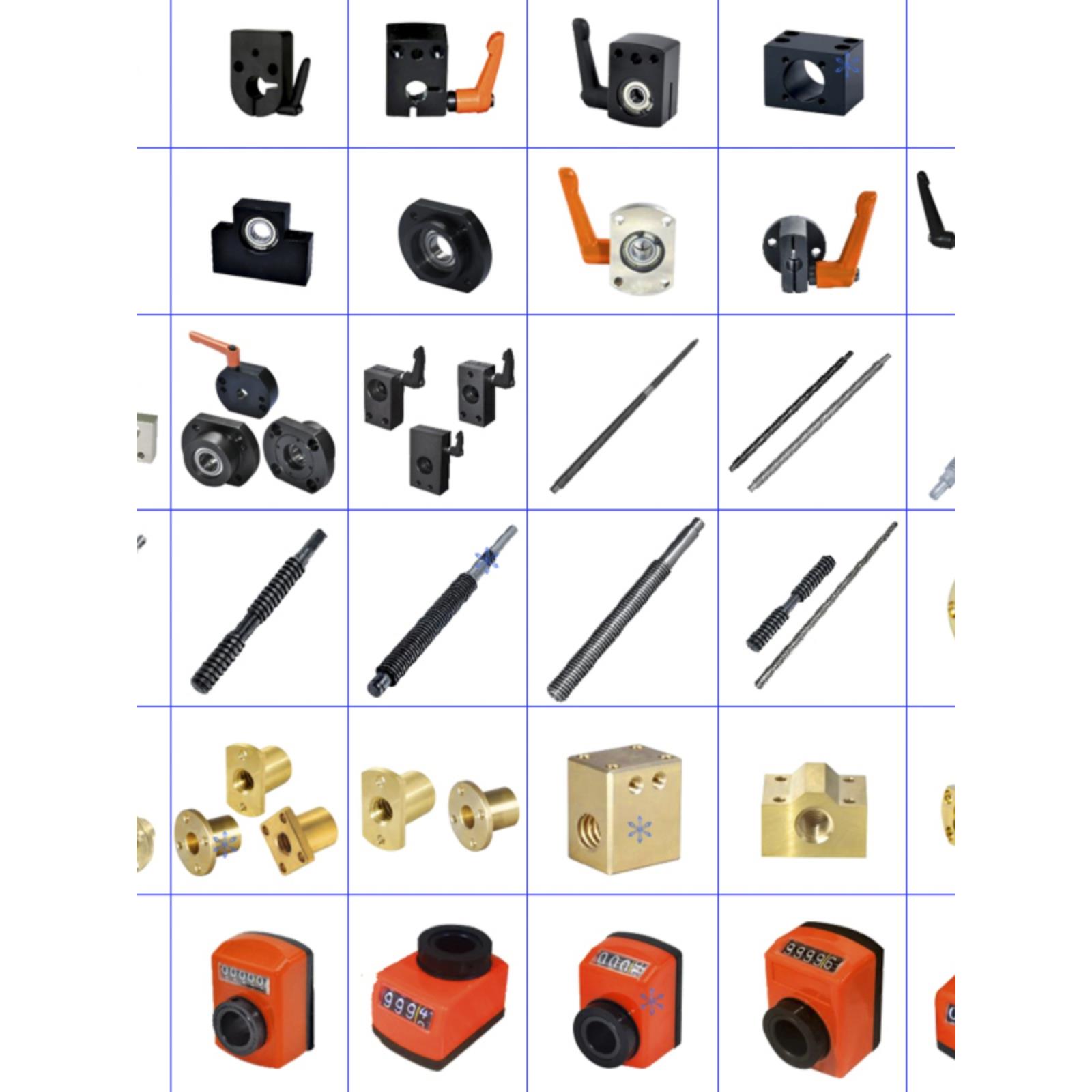 LKM52LKP61LKF01防转动固定件夹板LEB02LEC11LED51d8 10S12 15B20