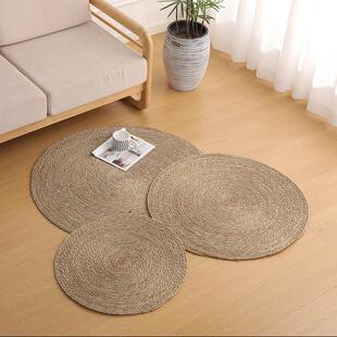 厂家现货蒲草垫子地垫编制猫抓垫猫爪隔热垫床尾垫地毯