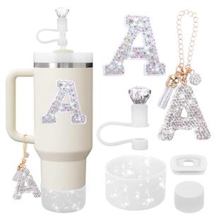 Stanley杯饰套装26个英文字母斯坦利杯配件套装30/40OZ水杯杯首字