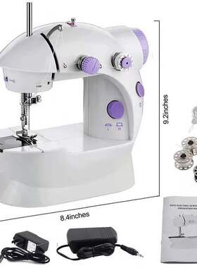 SM-202A型缝纫机家用缝纫机电动衣车带灯刀 sewing machine