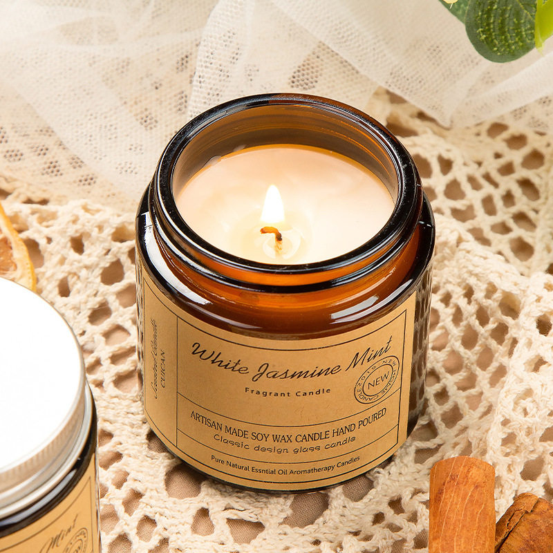 伴手礼礼盒玻璃杯创意复古香薰蜡烛婚庆回礼小礼品香氛蜡家居摆件