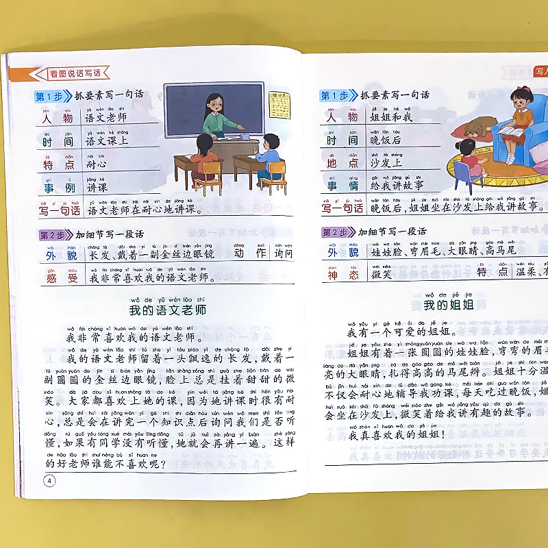 看图说话写话提笔就写好作文