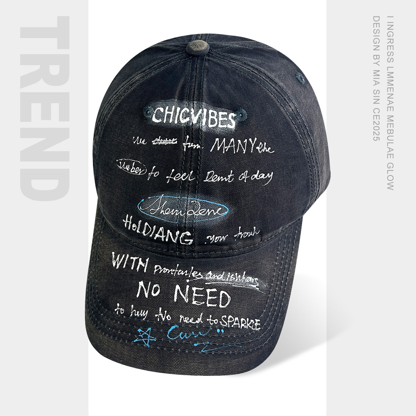 韩国小众潮牌手绘字母软顶棒球帽女百搭宽檐显脸小纯棉鸭舌帽子男,服饰配件/皮带/帽子/围巾,帽子,淘宝优惠券,粉丝福利购,淘宝优惠卷