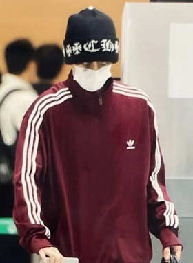 RIIZE同款梵文针织帽男女潮保暖帽子秋冬毛线帽显脸小百搭潮冷帽