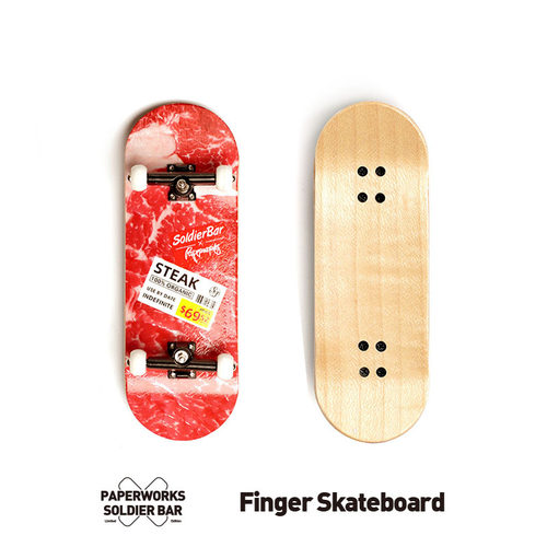 手指滑板原创图案创意潮玩team