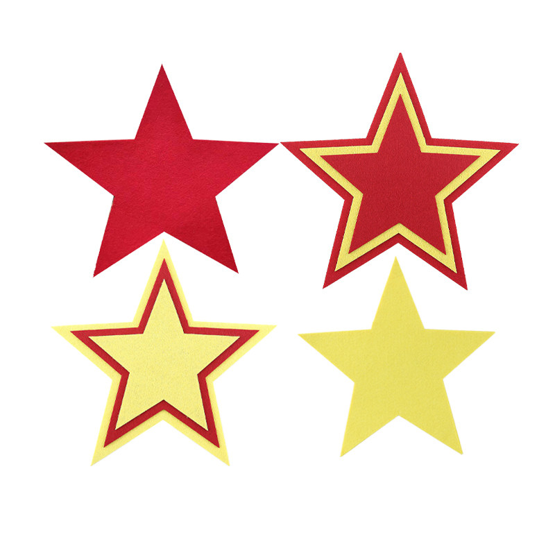 舞蹈道具红星闪闪幼儿园红歌合唱运动会入场式创意表演五角星手拿