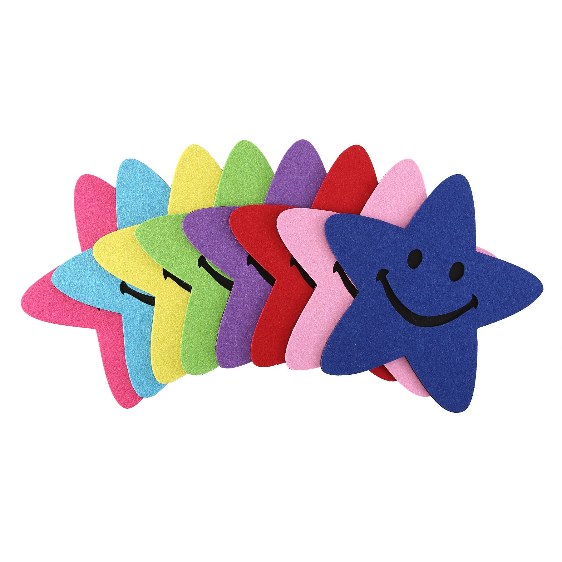 笑脸五角星器械操运动会开幕式道具入场式幼儿园儿童手拿舞蹈道具