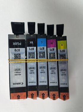 佳能原装870 871 TS9020/6080/8080/9080/8280/8380/6380拆机墨盒