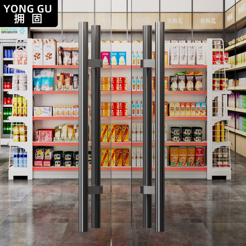 304不锈钢侧装门拉手推把手高档无有框玻璃KTV包厢间酒店黑钛扶手,基础建材,大拉手,淘宝优惠券,粉丝福利购,淘宝优惠卷