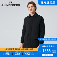 Ветровка мужская jlindeberg金林德伯格秋冬男翻领风衣中长款商务休闲棉服棉衣外套