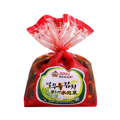 富爸爸泡菜拌饭萝卜叶