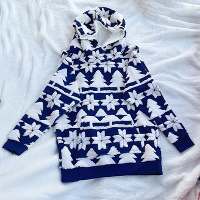 家居服超柔软连帽家居服套装