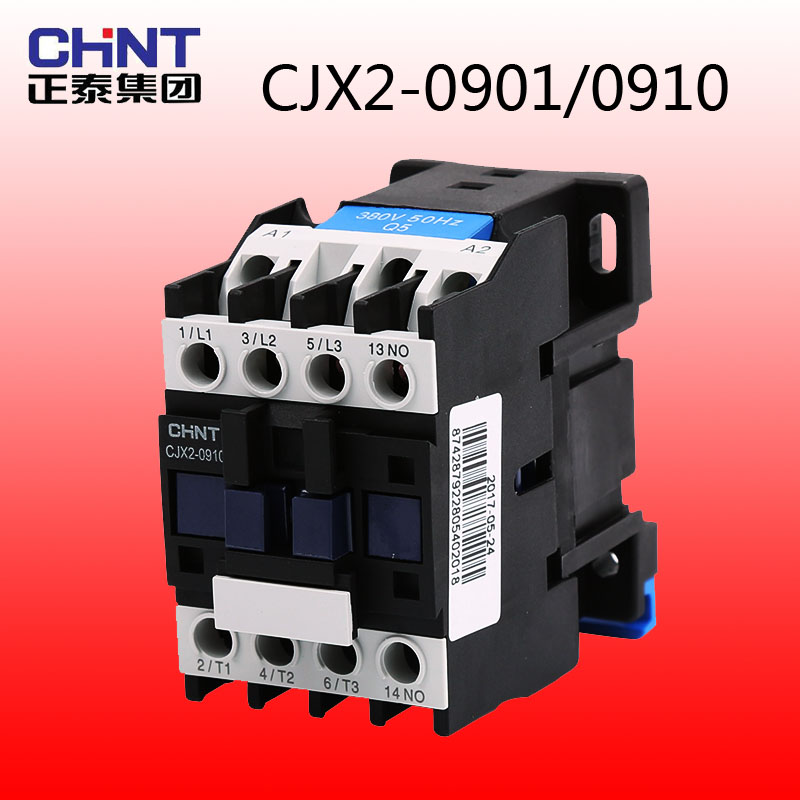 正泰交流接触器CJX2-0910 LC1D09 220V380V 110V 36V 24V 0901 9A