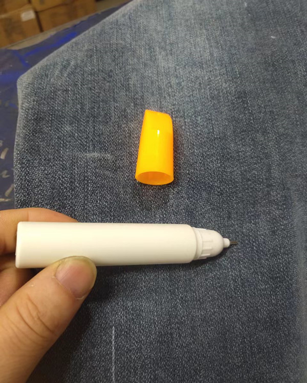 服装去污分装瓶黄油笔迹清洗剂去污点色针管尖嘴瓶子塑料补漆笔瓶