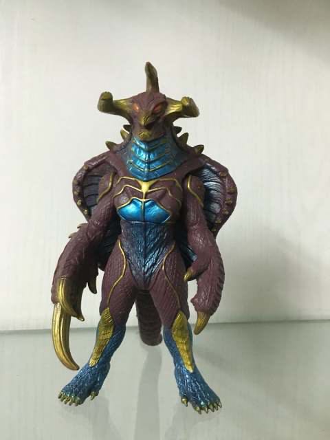 万代模型 模型 奥特曼怪兽软胶 大怪兽格斗 邪恶博伽茹 17cm
